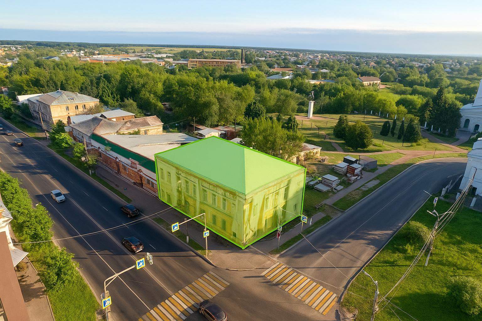 Купить  здание